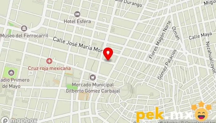 mapa de Nova Cerrajería Cerrajero en Tulancingo