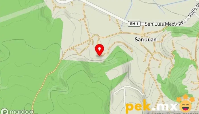 mapa de Ojo de Agua Compañía suministradora de agua en San Juan