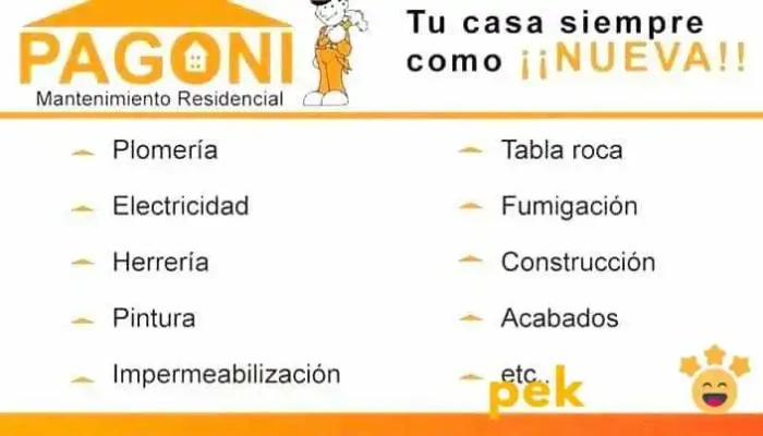 Pagoni Mantenimiento Residencial - Mexico