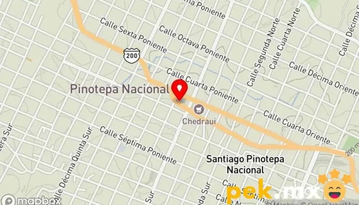 mapa de PANEL REY Empresa constructora en Santiago Pinotepa Nacional