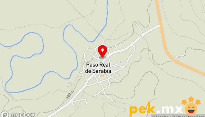 mapa de Paso Real de Sarabia  en Paso Real de Sarabia
