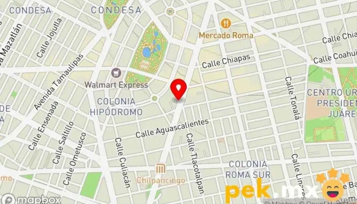 mapa de PGI Energy Servicio de instalación eléctrica, Proveedor de energía ecológica, Proveedor de equipos de energía solar en Cuauhtémoc, Ciudad de México