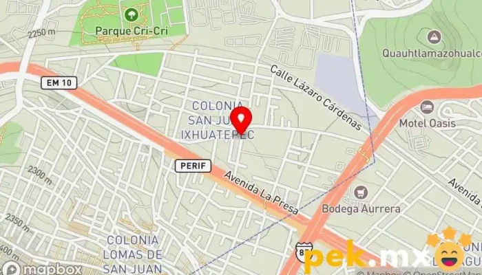 mapa de Pivec Instalaciones Industriales S.A. de C.V. Servicio de instalación eléctrica en Tlalnepantla