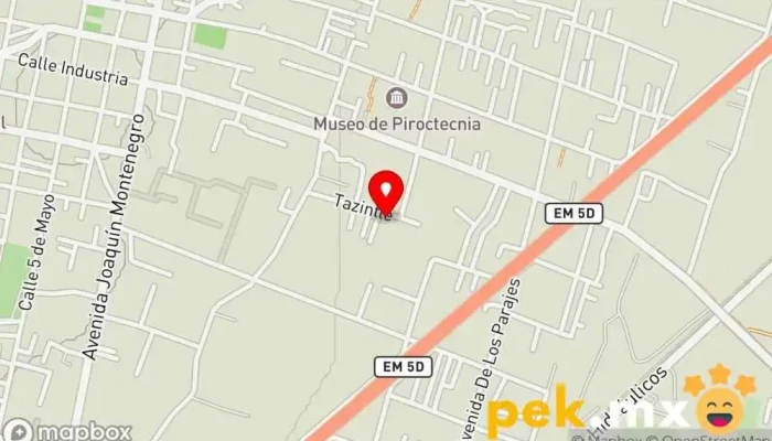 mapa de PLOMERIA ELECTRICIDAD MEX LEON Servicio de instalación eléctrica en México