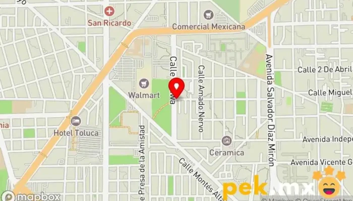 mapa de Plomería, Electricidad, Tablaroca, Pintura y Servicios en General 