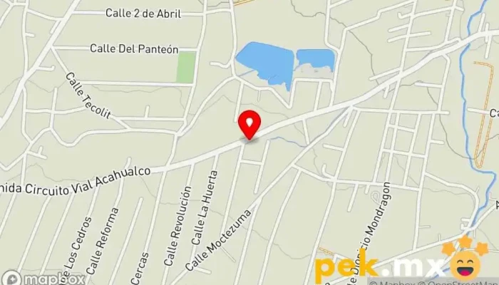 mapa de Plomería y Electrica San Miguel Ferretería, Tienda de artículos de fontanería en San Antonio Acahualco