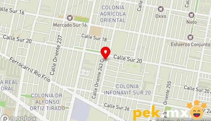 mapa de Plomeria y Electricidad de Alta Calidad Electricista en Iztacalco, Ciudad de México