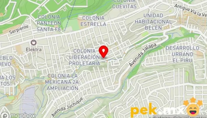 mapa de Plomería y Electricidad 