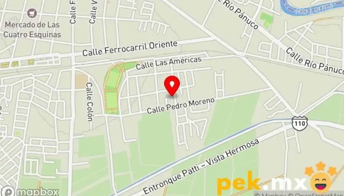 mapa de Plomería y electricidad Lalo Electricista en Yurécuaro