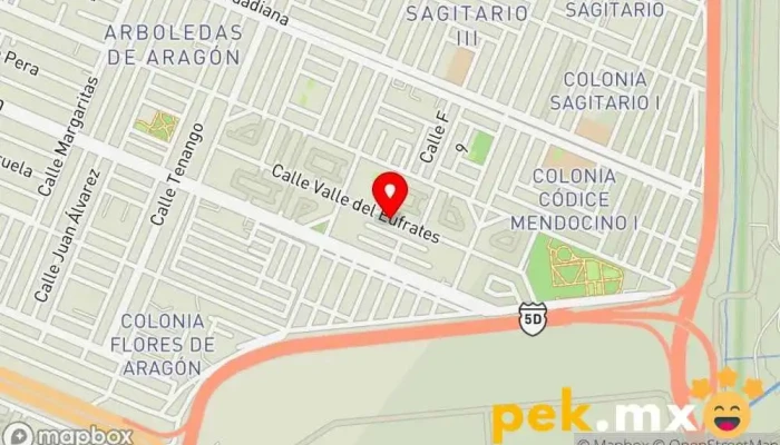 mapa de Plomería Y Electricidad Fontanero en Ecatepec de Morelos