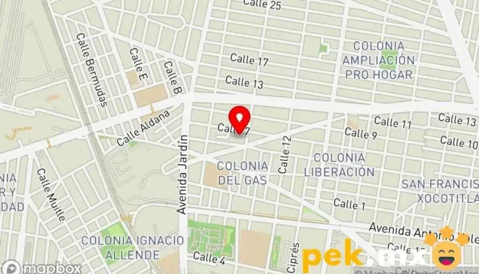 mapa de Plomería y Electricidad Mendoza Salto Electricista en Azcapotzalco, Ciudad de México