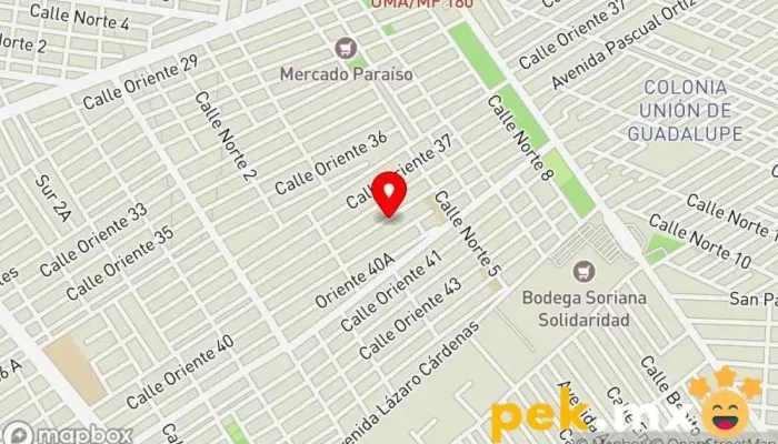 mapa de PLOMERIA Y ELECTRICIDAD SIMA SISTEMAS DE MANTENIMIENTO INTEGRAL Persona de mantenimiento en Chalco de Díaz Covarrubias