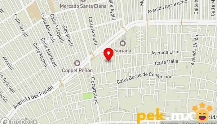 mapa de Plomero electricista Electricista, Fontanero en Chimalhuacán