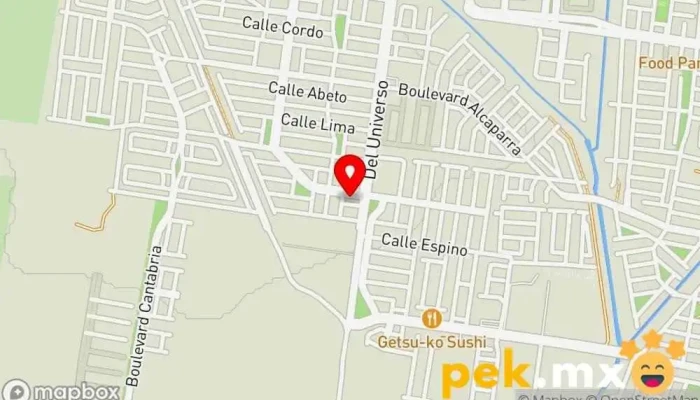 mapa de Plomero y Electricista Elena Servicios Electricista, Servicio de impermeabilización, Fontanero en Culiacán Rosales