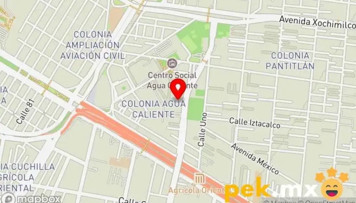 mapa de Plomero y electricista 