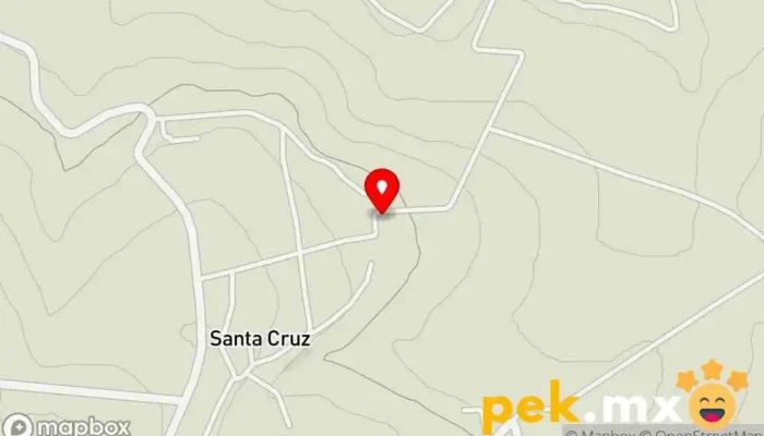 mapa de Pozo Santa Cruz Compañía suministradora de agua en Estado de México