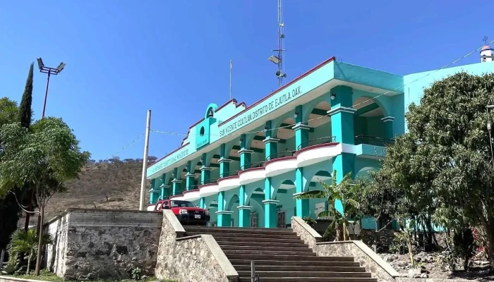 Presidencia Municipal De San Vicente Coatlan Edificio - San Vicente Coatlán
