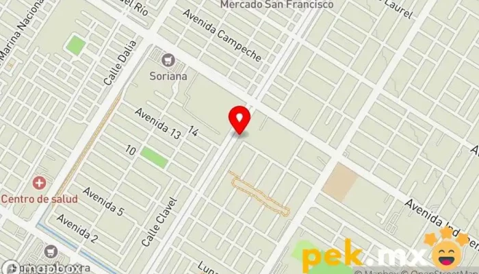 mapa de PRO CONTROL Empresa de suministros industriales, Tienda de motores eléctricos, Compañía eléctrica, Electricista, Equipos y soluciones de energía en Los Mochis