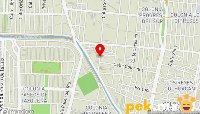 mapa de Pro Instalaciones Contratista de acabado de interiores, Electricista, Fontanero, Reformas en Iztapalapa, Ciudad de México