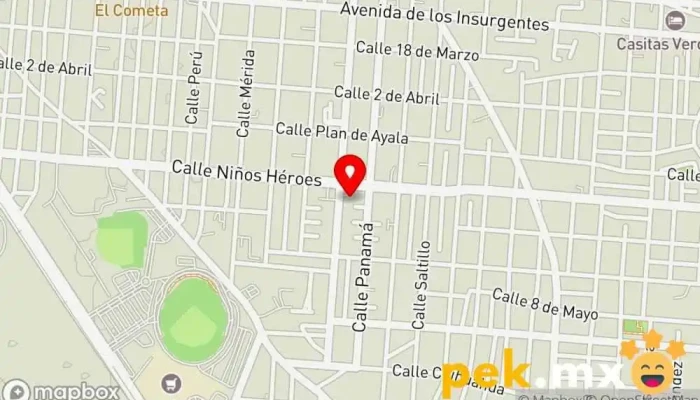 mapa de Procesa Electricista en Juárez