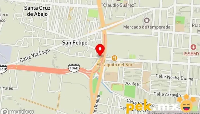 mapa de Proelectric  en San Felipe