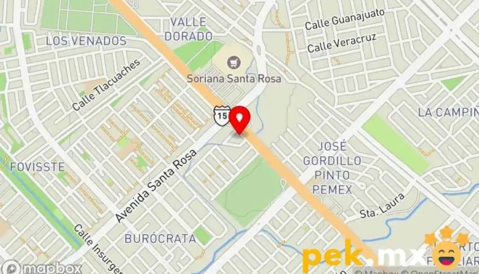 mapa de PROSELEC PROYECTOS Y SERVICIOS ELECTRICOS Ingeniero eléctrico, Electricista en Mazatlán