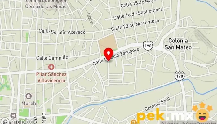 mapa de Proyectos Y Construcciones Electricas El Fenix Electricista en Heroica Cdad. de Huajuapan de León