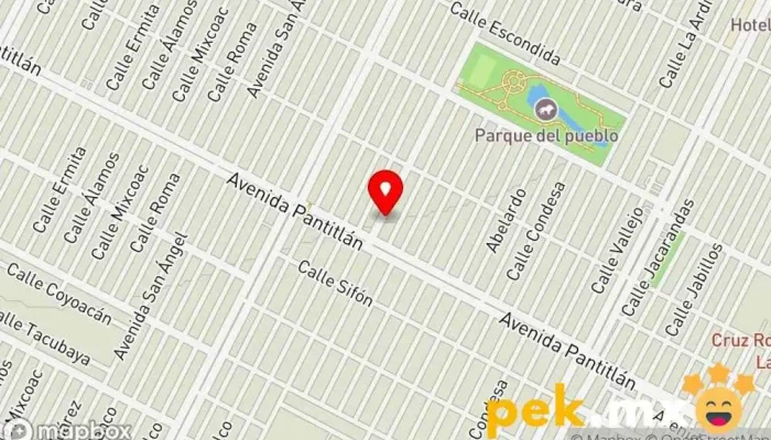 mapa de PRYMEC Electricista en Cdad. Nezahualcóyotl