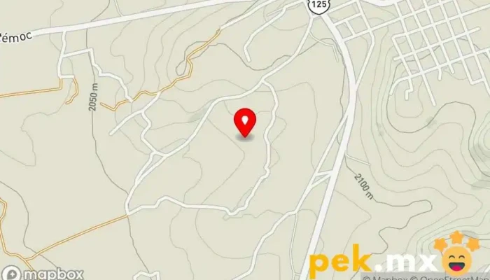 mapa de PTAR SUR S. Yolomecatl Planta de tratamiento de aguas residuales en Oaxaca
