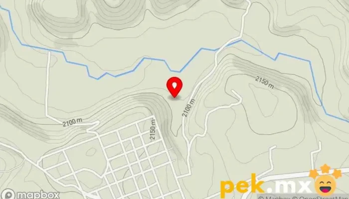 mapa de Ptar S.Yolomecalt Planta de tratamiento de aguas residuales en Santiago Yolomécatl