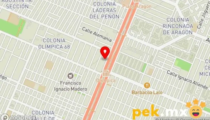 mapa de PyMIB Servicio de instalación eléctrica en San Francisco Coacalco