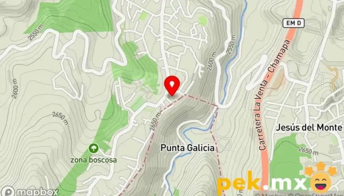 mapa de Rebombeo “Santiago Yancuitlalpan” — Sistema de Aguas Huixquilucan Compañía suministradora de agua en Santiago Yancuitlalpan