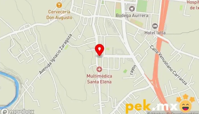 mapa de Refacciones Automotrices El Junco Tienda de repuestos para automóviles en Ixtlahuaca de Rayón