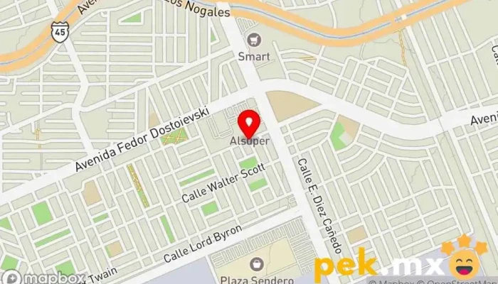 mapa de Refrigeración Prieto Servicio de reparación de neveras, Servicio de reparación de aire acondicionado, Electricista en Chihuahua