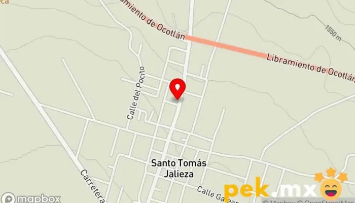 mapa de Refrigeración Santo Tomás Servicio de reparación de electrodomésticos en Santo Tomás Jalieza