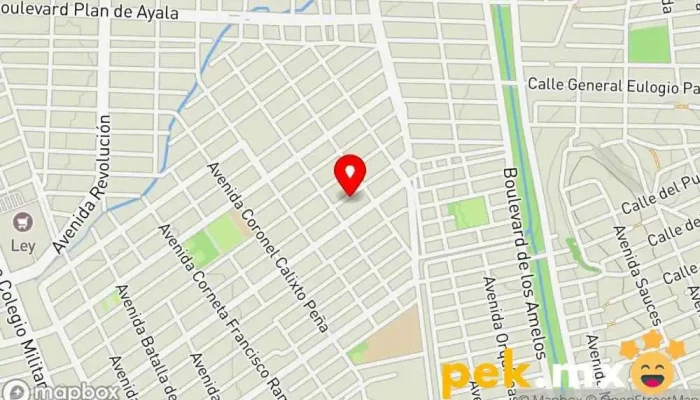 mapa de Refrigeracion Y Electricidad Electricista en Culiacán Rosales