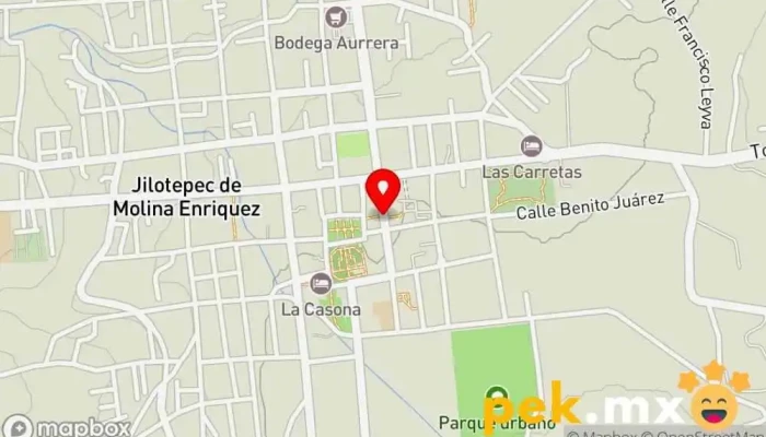 mapa de Rematech Jilotepec Tienda de ordenadores de segunda mano, Tienda de accesorios informáticos, Centro de reciclaje en Jilotepec de Molina Enríquez