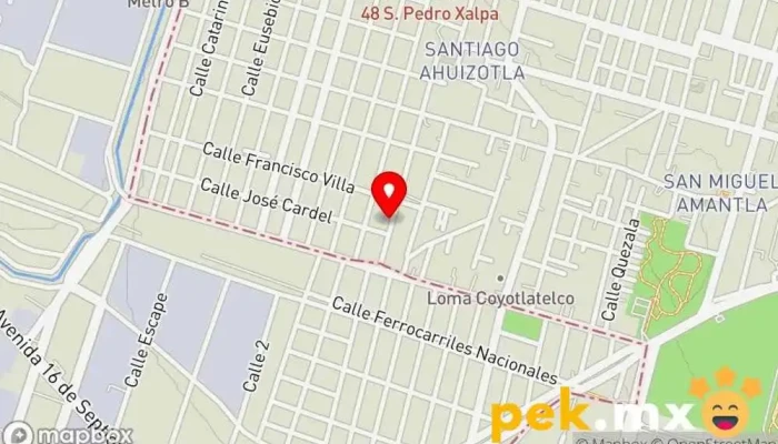 mapa de Reparación de refrigeradores, y trabajos de electricidad Servicio de instalación eléctrica, Servicio de reparación de neveras en Azcapotzalco, Ciudad de México