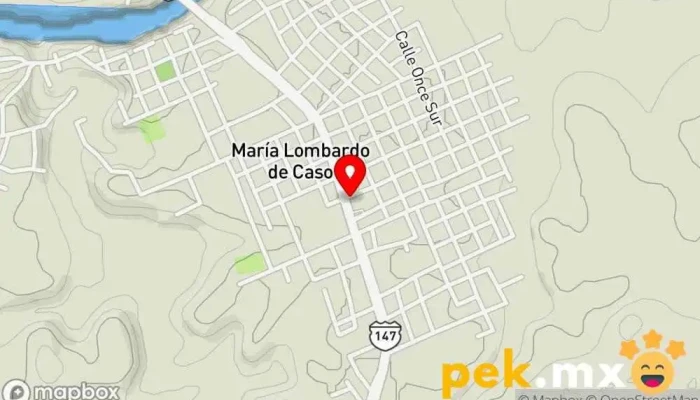 mapa de reparacion de tuberia Empresa constructora en María Lombardo de Caso
