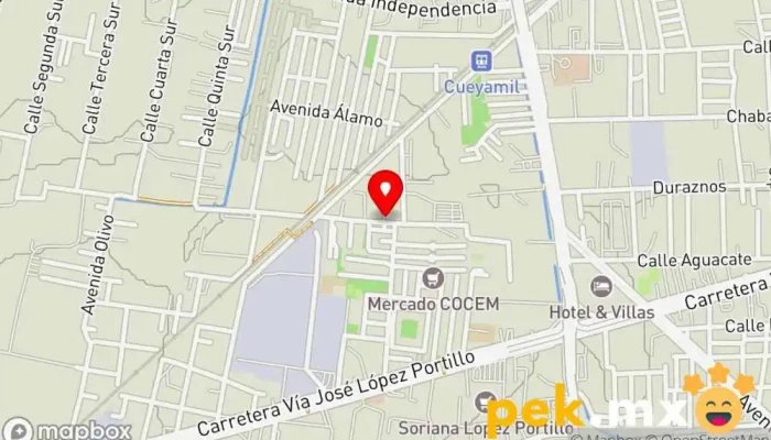 mapa de RILEZ Fábrica en Buenavista