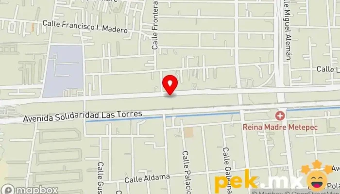 mapa de Risoul y Compañía Electricista en Metepec