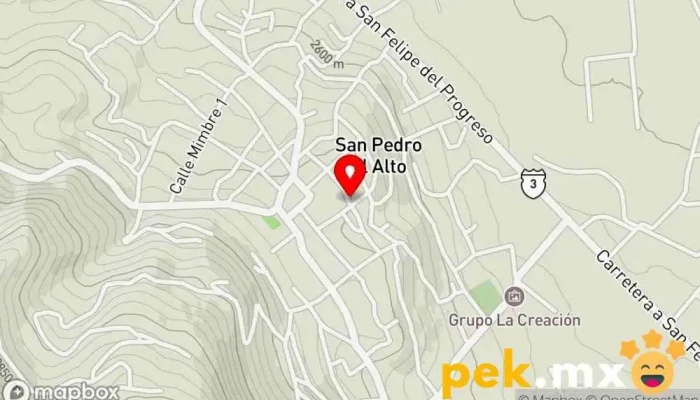 mapa de San Pedro el Alto  en San Pedro el Alto