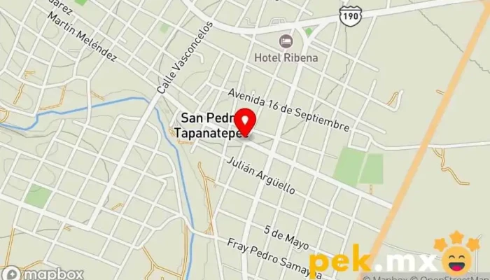 mapa de SAN PEDRO TAPANATEPEC 1 Farmacia en San Pedro Tapanatepec