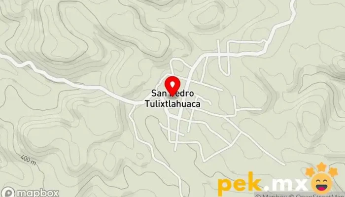 mapa de San Pedro Tulixtlahuaca  en San Pedro Tulixtlahuaca