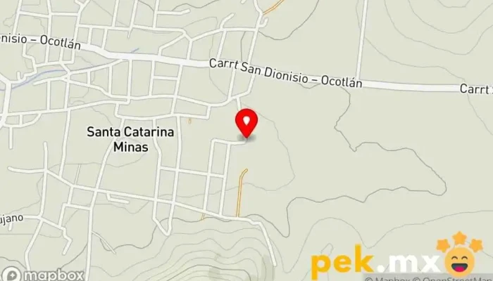 mapa de SANTA CATARINA MINAS Compañía suministradora de agua en Santa Catarina Minas