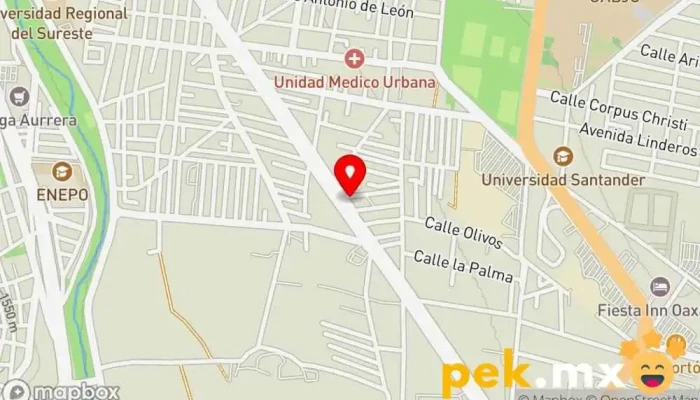mapa de SANTA FE electrica automotriz Tienda de repuestos para automóviles en santa
