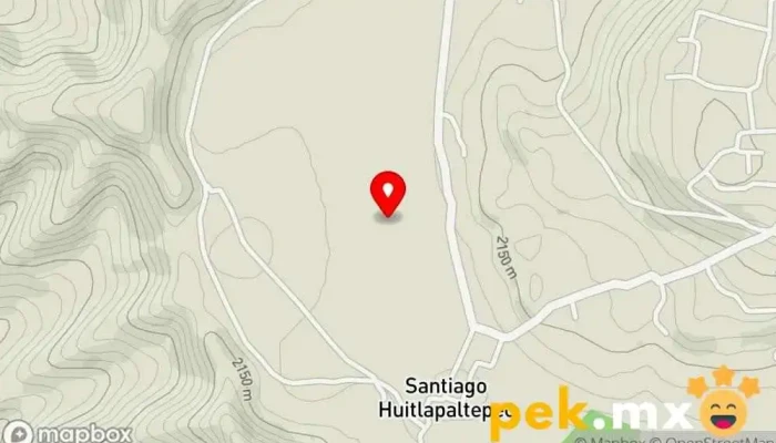 mapa de Santiago Huitlapaltepec  en Santiago Huitlapaltepec