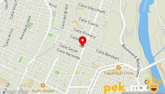 mapa de SEIC (Servicio Electricos, Instalacion y Control) Electricista en Culiacán Rosales
