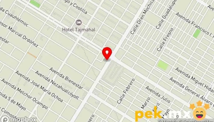 mapa de SENVER (Soluciones Energeticas Verdes)  en Los Mochis