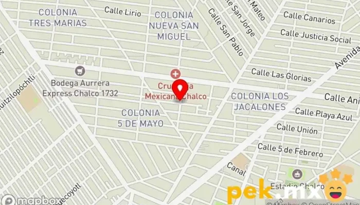 mapa de Servi Electric Ingeniero eléctrico en Chalco de Díaz Covarrubias